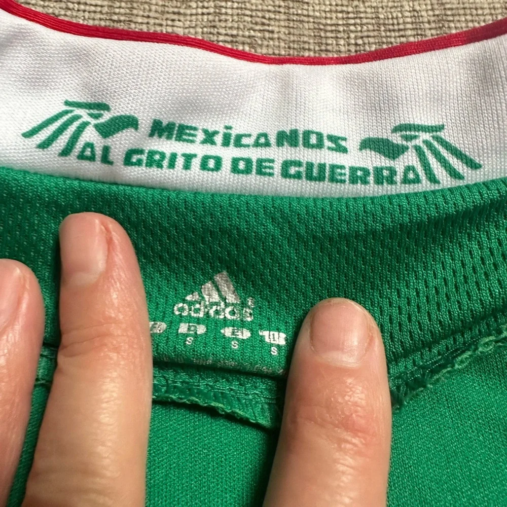 Adidas Green Mexico ClimaCool soccer Jersey: Chicharito 14 Small - Picture 3 of 7